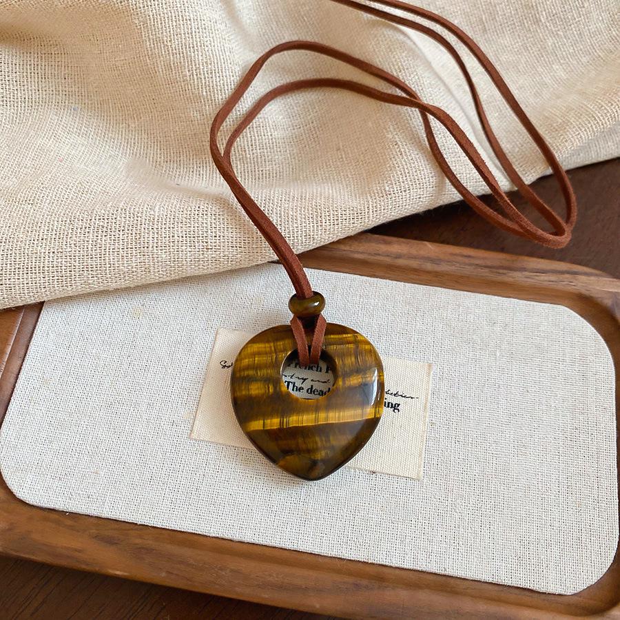 Минималистичное регулируемое акриловое геометрическое ожерелье - Универсальная модная цепочка для свитера