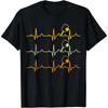 Padel _ Padel Heartbeat Vintage _ Paddle Tennis T-Shirt Casual Sports Graphic T Shirts Men Clothing Shirts for Men
