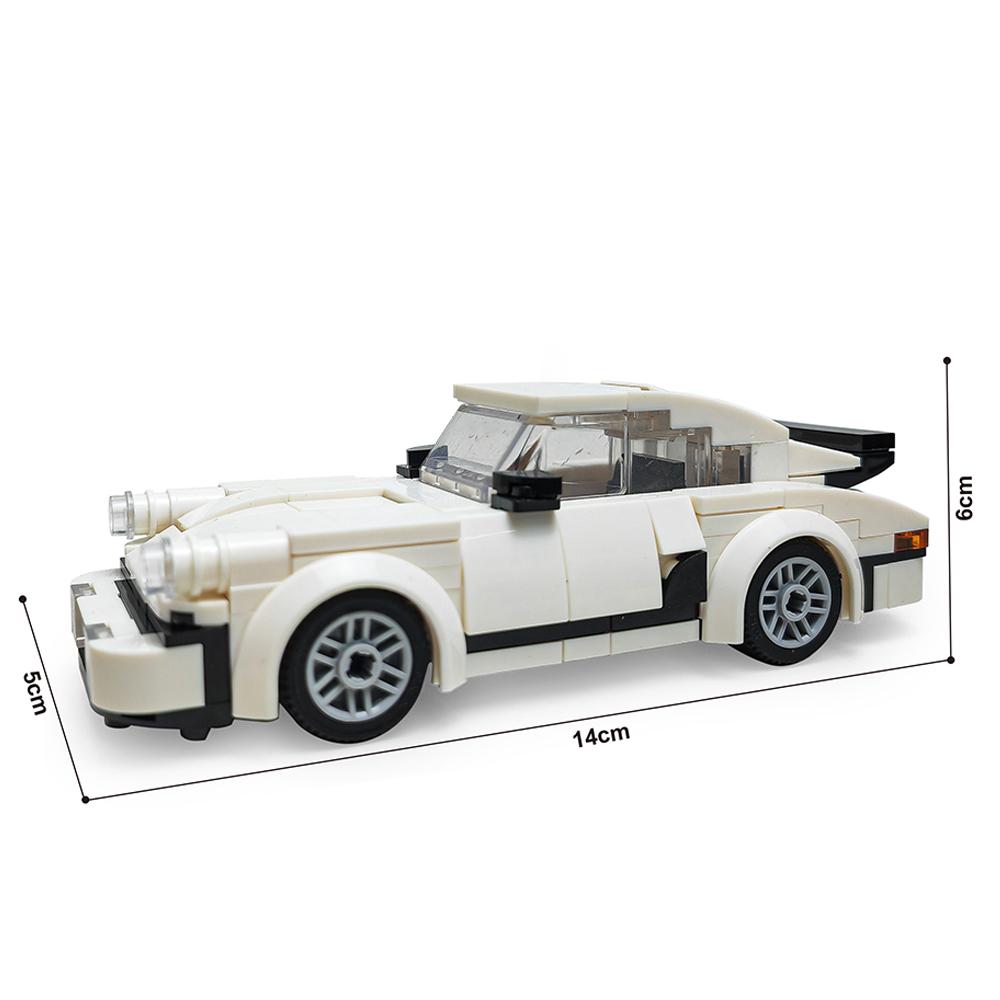 Большой набор строительных блоков суперкара DIY синего цвета - 3D коллекционная модель гоночного автомобиля для взрослых, подростков, подарок на день рождения/праздник для мальчиков и девочек