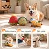 Soft Chew Toys for Small Pets Plush Fruit Dog Toy with Bell, Squeaky Interactive Toy, Pet Gift Daily Play Stuffed to Medium Dogs Biting Shaking