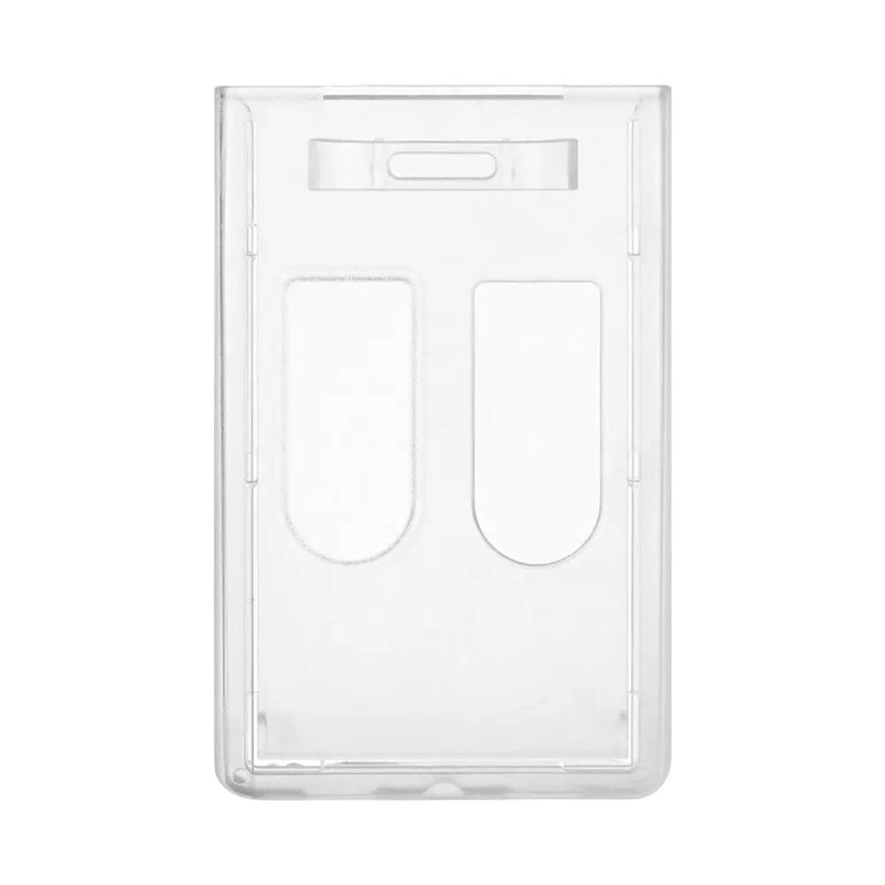 Transparent Work Card Holder Card Sleeve Plastic Protector Cover Transparent Card Holder  Outdoor
