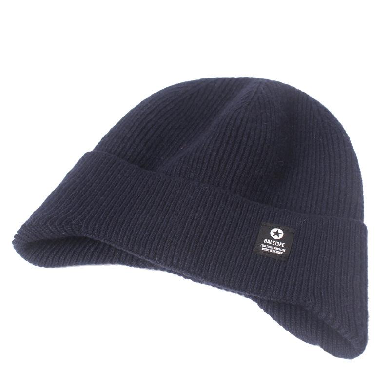 Мужская шапка с защитой ушей Skullies, женская бархатная вязаная шапка, зимняя теплая зимняя шапка, лыжная шапка с рукавами