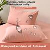 2026 New Waterproof Pillowcases 2PCS Pillow Protector Cover Soft Covers for Sleeping Pillow Home Textile (No Pillow)
