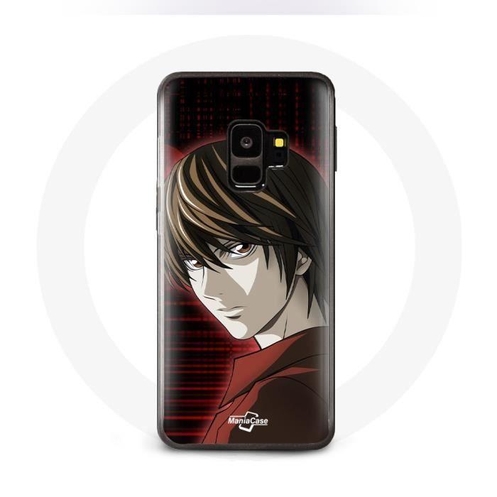 Coque pour Samsung Galaxy S9 Light Yagami Death Note Anime Manga