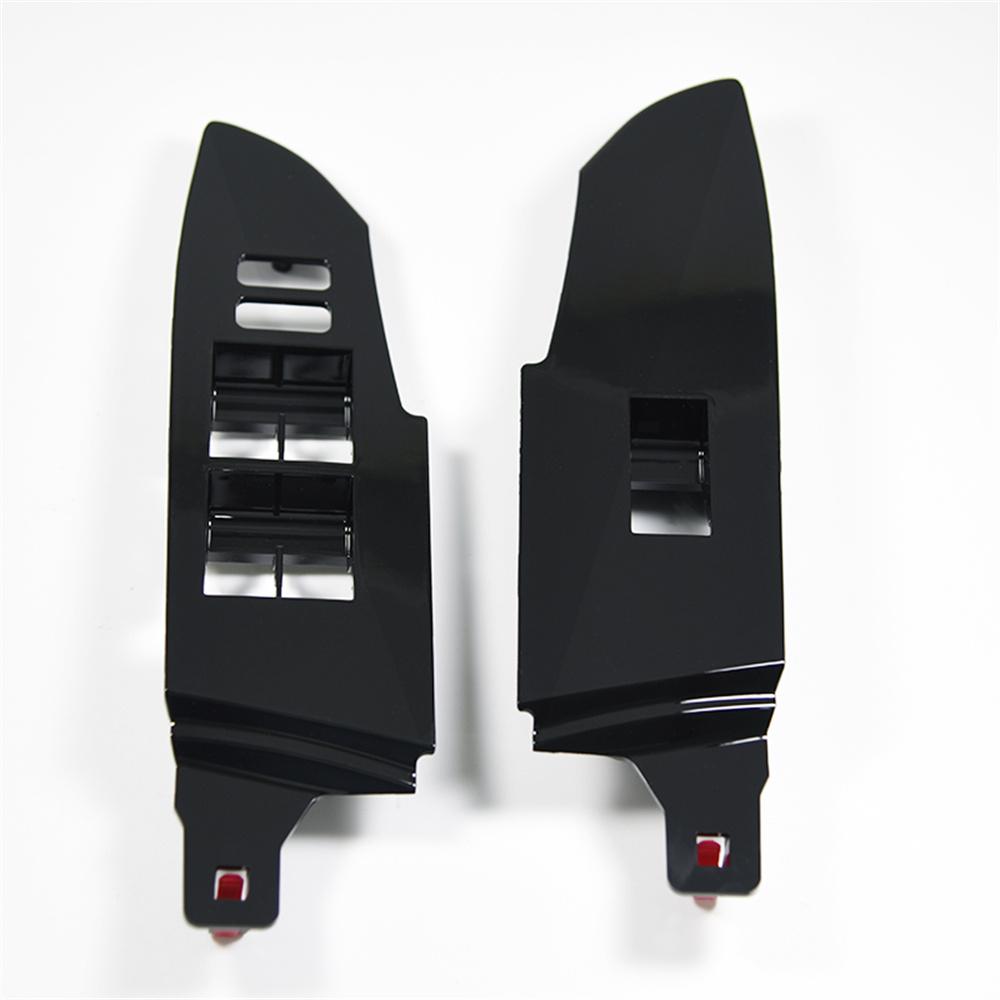 4 шт./компл. Накладка на панель переключателя стеклоподъемника автомобиля, отделка, LHD, подходит для Toyota Corolla 2014 -2018