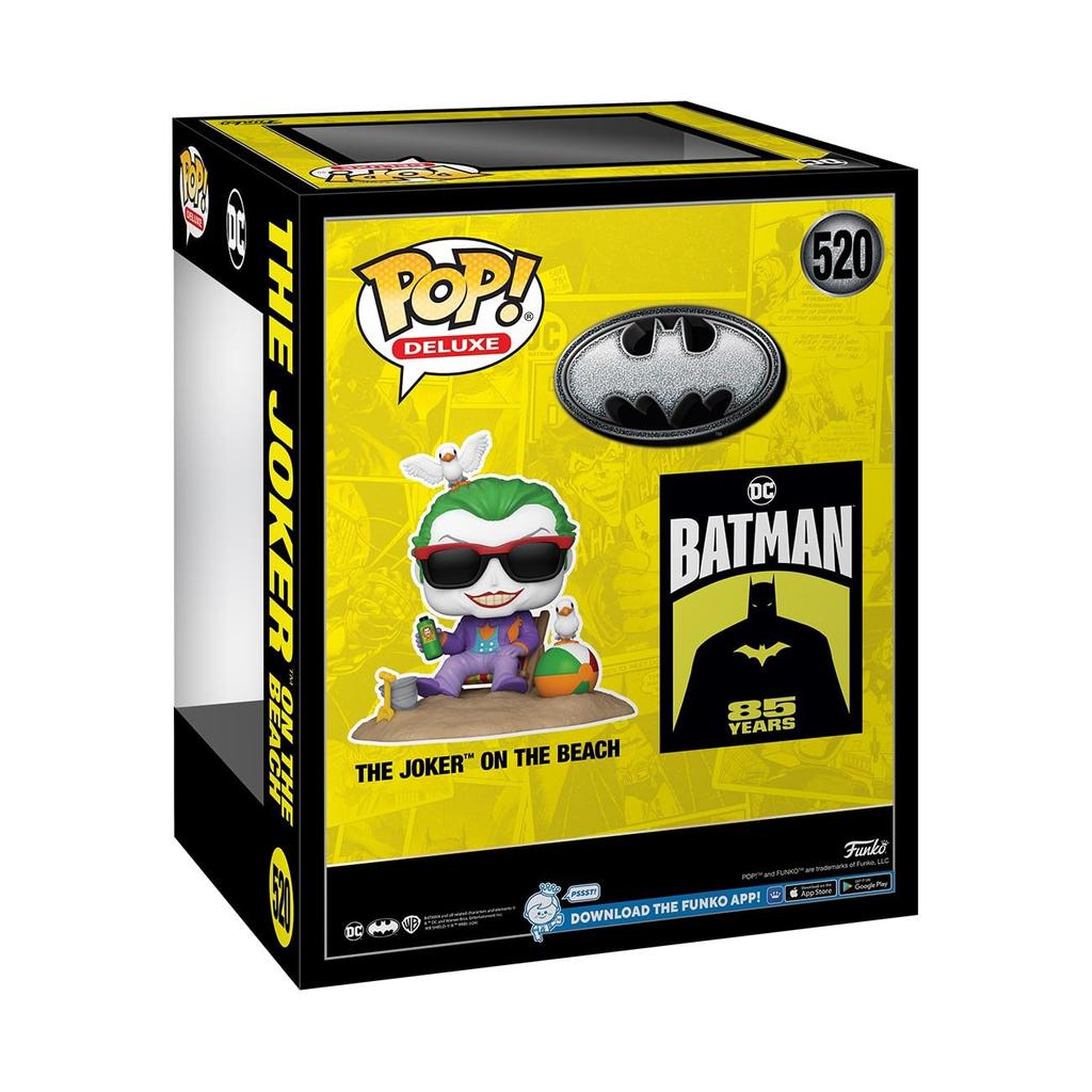 Joker Beach Sea Figure Funko Deluxe Batman 85th Anniversary THE JOKER ON THE BEACH Funko Pop!