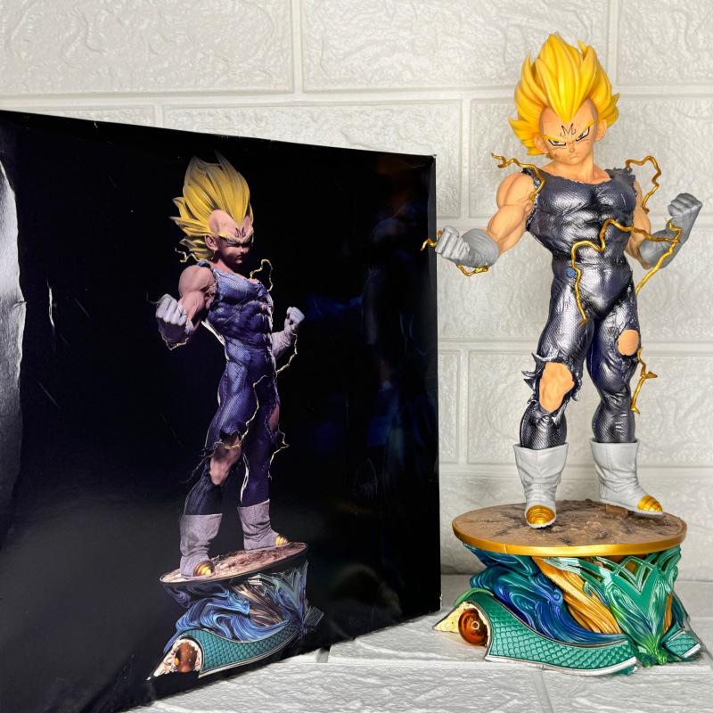 Супер Сайян Dragon Ball Аниме Фигурка Модель Бюст Демонизация Вегета Gk Статуя Игрушка Кукла Коллекция Украшения Подарок