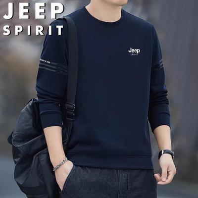 Мужская футболка с длинным рукавом и круглым вырезом JEEP SPIRIT