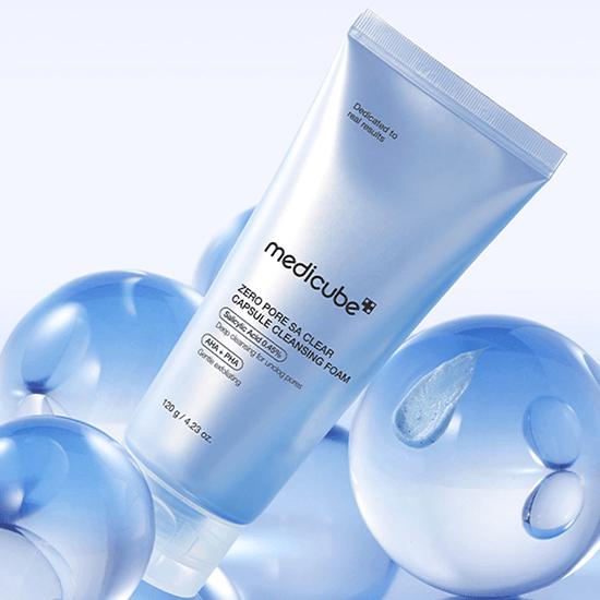 Medicube Zero Pore SA Clear Capsule Очищающая пенка 120 г