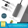 Док-станция Type-C для HDMI Pd Dual USB Концентратор USB 3.0 «четыре в одном»