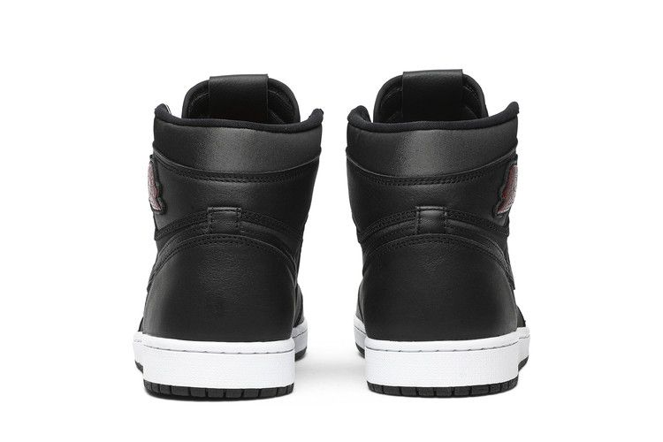 Jordan 1 Retro High Черный сатин Красный тренажерный зал