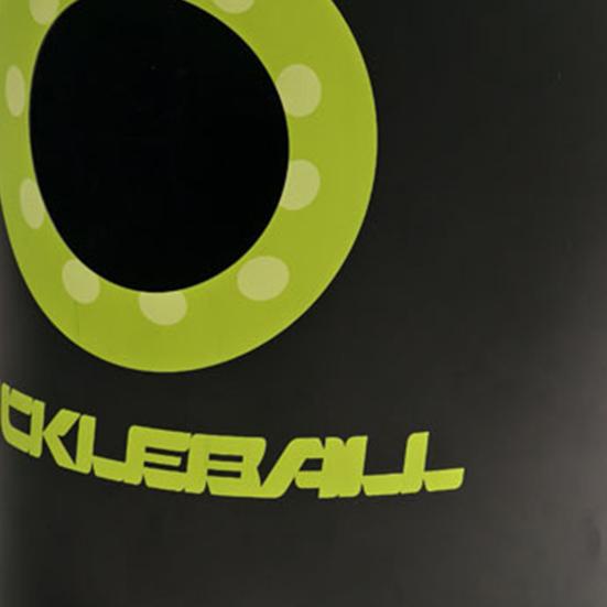 Складная игра в пиклбол на открытом воздухе, портативное командное пластиковое ведро для пиклбола для игры на заднем дворе, на пляже, в парке