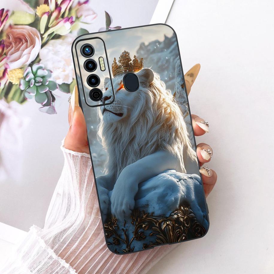 Чехол для Tecno Camon 17 Чехол CG6 CG6j Модный Мультяшный Крутой Силиконовый Мягкий ТПУ Задняя крышка для Tecno Camon17 Pro 17P CG8 CG7 Funda