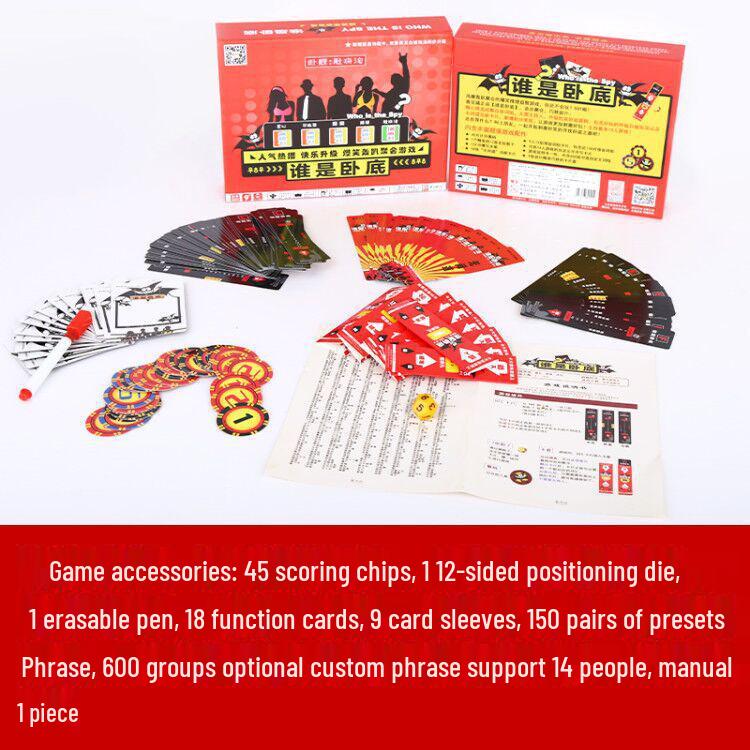 Хороший вид Город Под прикрытием Делюкс: Набор карточных игр для вечеринки