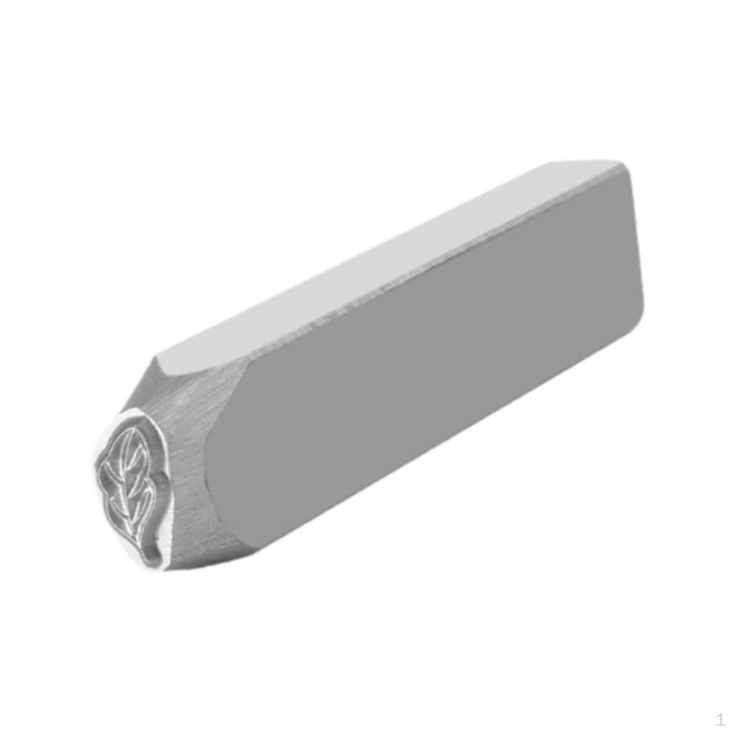 CNC Engraved Steel Stamp for Jewelry Making and Metalworking Projects