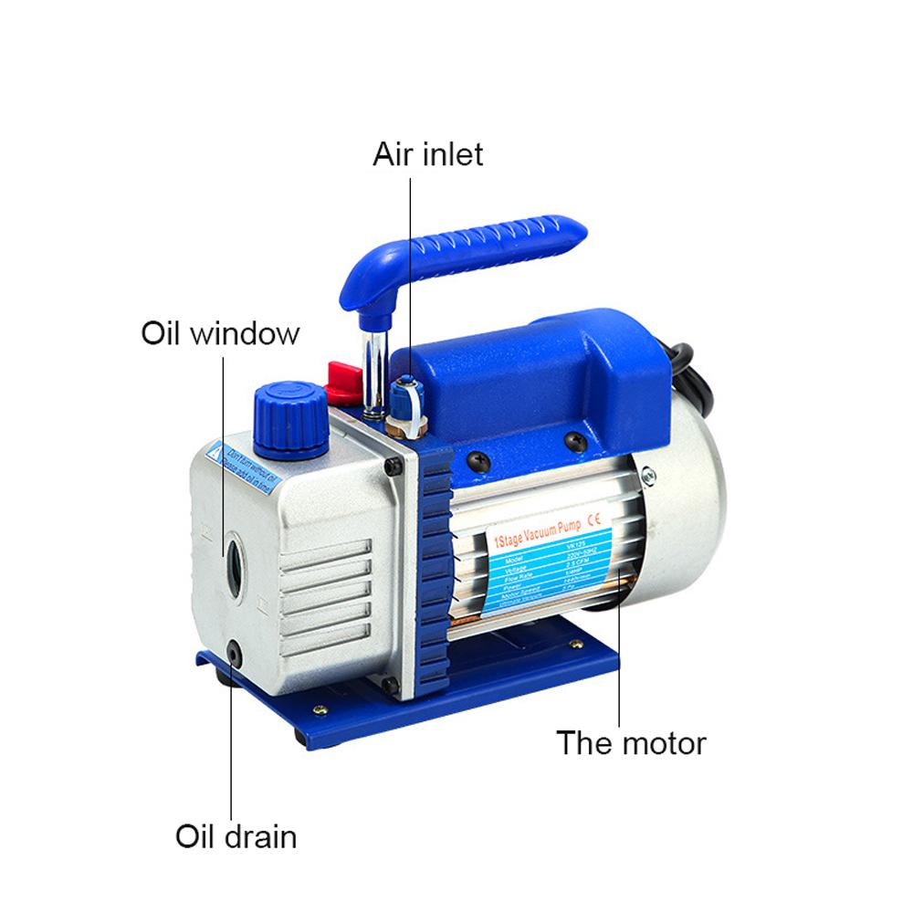 Ручной интегрированный вакуумный насос с вращающимся хладагентом для обслуживания кондиционера