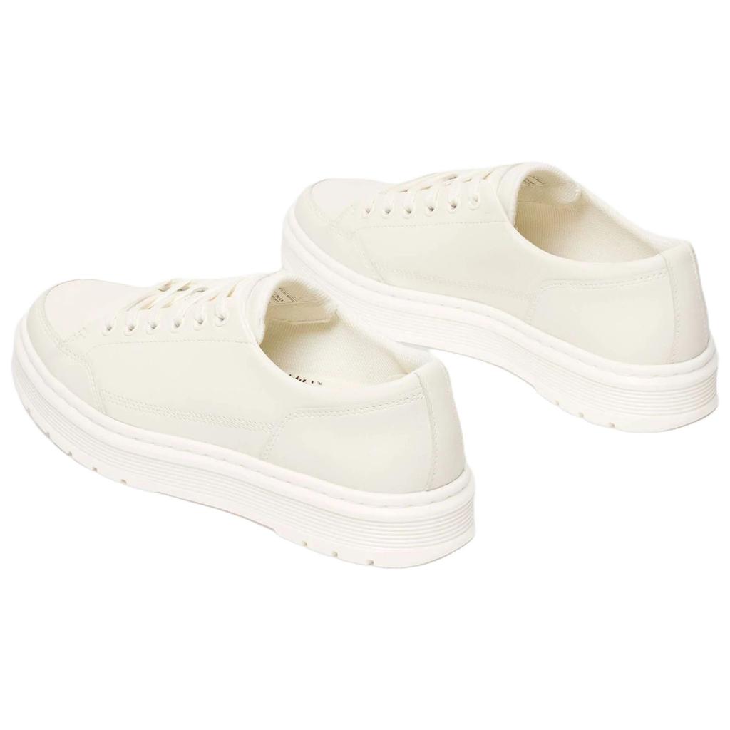 Dr. Martens Brookline Leather Fashion Casual Durable Low-Top Shoes Unisex Sneaker Off-White 41542100