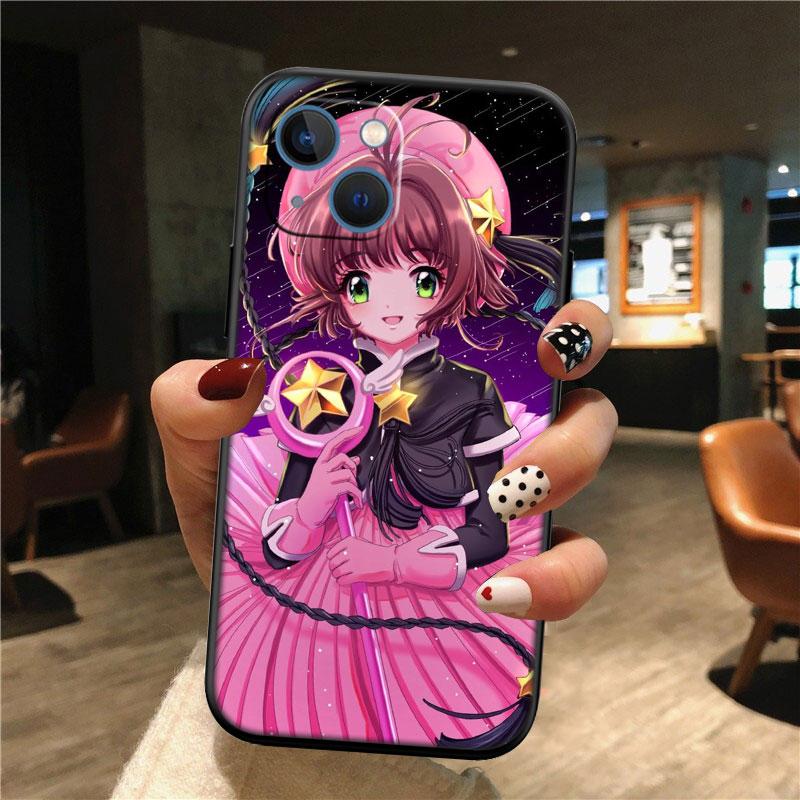 Чехол для телефона TR7 C-Cardcaptor S-Sakura Shell для OPPO A40 A60 A80 A15 A16 A16K A12 A17 A17K A54 A54S A53 A53S A55 A56 A57 A98 F23
