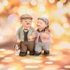 5in Grandpa Grandma Cake Making Statue  Living Room Shelf Decoration