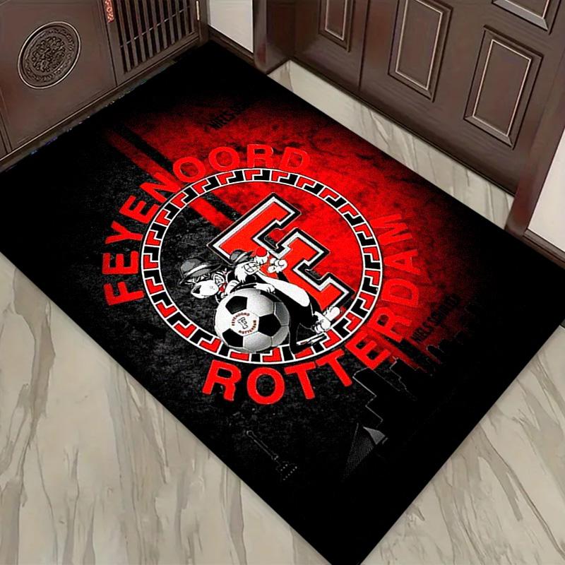 Feyenoord Carpet Rug for Living Room Bedroom Home Sofa Decoration,Kids play Non-slip Floor Mat
