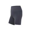 Li Ning Fitness Series Solid Color Slim High Waist Breathable Comfortable Sports Shorts Women Shorts Cool-Black AUSU030-3