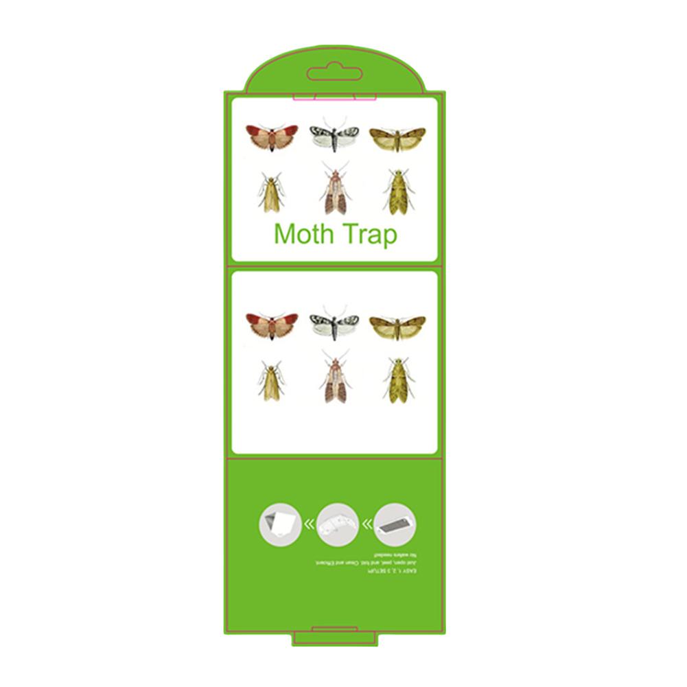 5 шт. ловушки для моли с феромонами Prime Мощные ловушки для моли (Зеленый Белый)