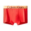 Color Block Jacquard Low Rise Breathable Boxer Briefs Men Underwear Red NB3026-XMK