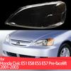 For Honda Civic ES1 ES8 ES5 ES7 Pre-facelift 2001~2003 Transparent Glass Lamp Headlamp Cover Headlight Cover Shell Lampshade