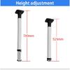 TYTXRV RV Accessories RV Removable Table Leg Aluminum Alloy Telescopic Desk Stand for RV Yachts Boat Motorhome Caravan