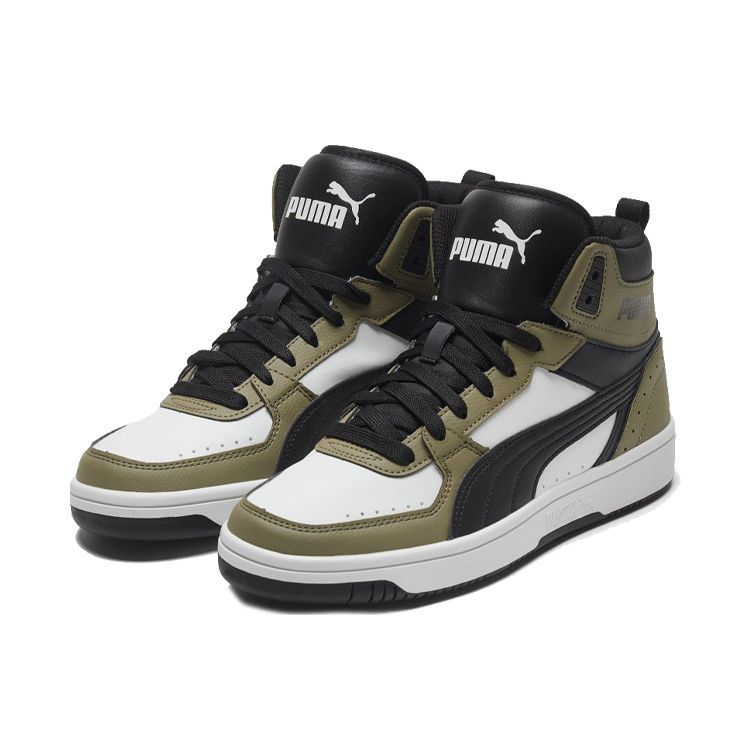 Puma Кроссовки Rebound Joy High-Top Унисекс Темно-зеленый/Белый 374765-04