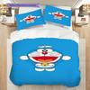 Doraemon Adventure Blue Hero'S Tale Threepiece Set 1 Duvet Cover 2 Pillowcase Without Core Bedding Set Soft And Comfortable