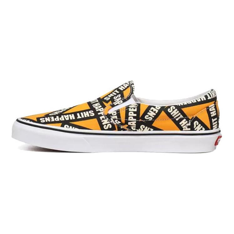 Vans Дерьмо случается Классические слипоны Оранжевые VN0A4U38WTX