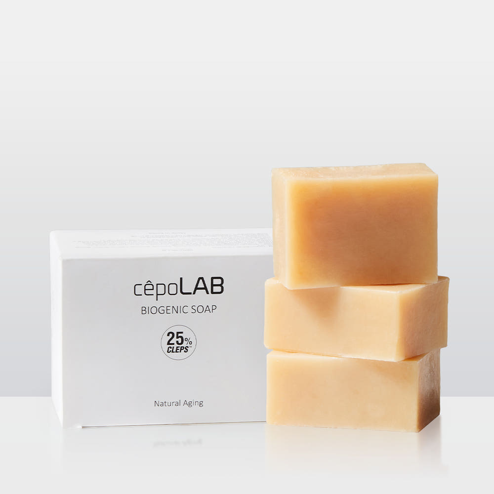 cepoLAB Биогенное мыло CLEPS 25% Мягкий брусок для очищения лица 100 г