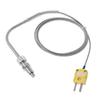 EGT Temperature Sensors K Type Thermocouple 0-1250 ℃ 1/8" NPT 1 Meter Length