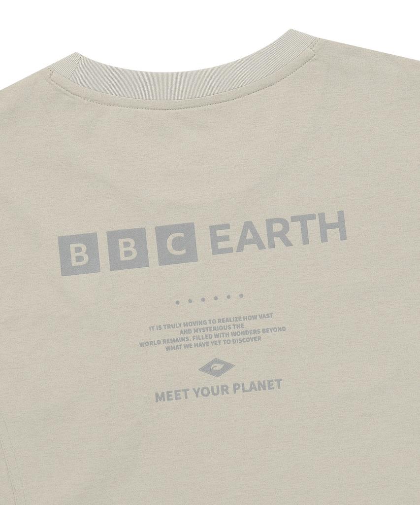 BBC EARTH Women'S Peanut Pocket Tee Beige