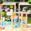 Children's Wood & Acrylic Picture Frame for DIY Painting & Art Projects