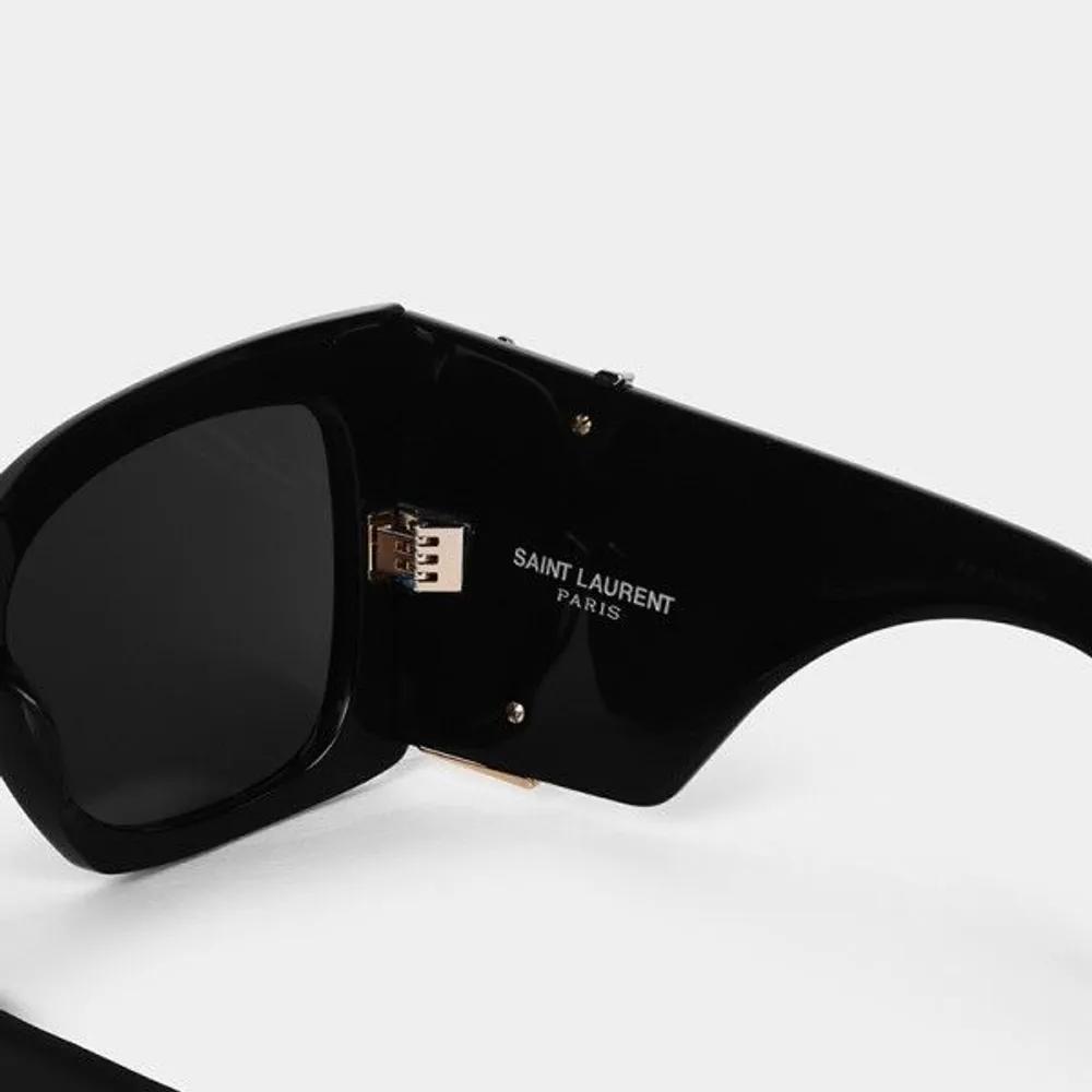 Yves Saint Laurent Оверсайз Солнцезащитные Очки Кошачий Глаз Blaze SL M119 001 54