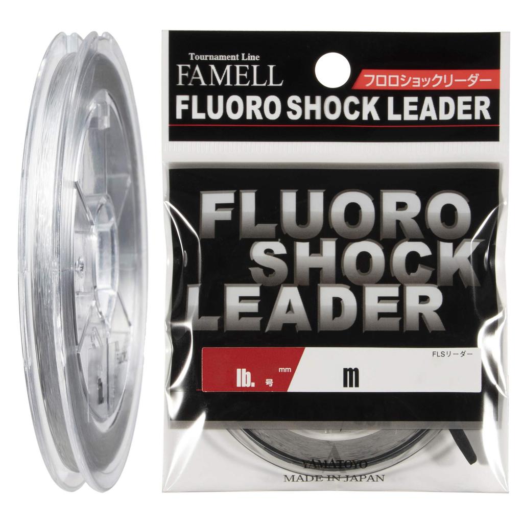 YAMATOYO Leader Fluoroshock Leader Fluorocarbon 30m No. 2 8lb Clear