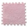 Plush Puzzle Carpet Interlocking Floor Mat DIY Non-Slip Carpet Tiles Baby Playmat for Living Rooms Bedroom Playroom Children's Rooms
