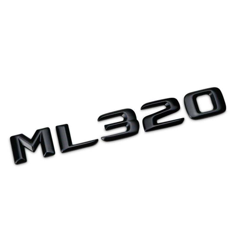 3D ABS Наклейка-эмблема на крышку багажника автомобиля ML 300 320 350 400 500 Логотип для ML300 ML350 W166 W163 W164 Аксессуары