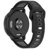 Силиконовый ремешок 20 мм 22 мм для Garmin Forerunner 245 645 255 265 с горизонтальной полосой, двухцветный, дышащий.
