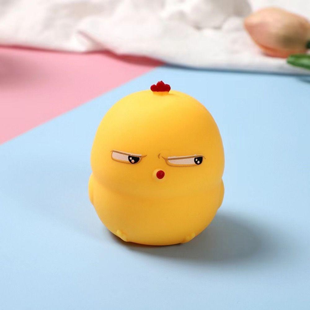 Little Yellow Chicken Chicken Squeeze Toy Sensory Pinch Compression Toy  Kids Tricky Doll