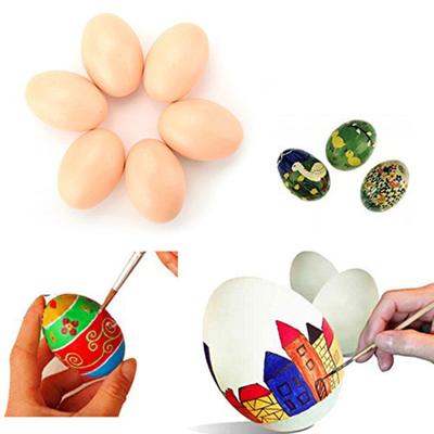 6шт моделирование искусственное яйцо Пасха DIY живопись ремесла ролевые игры детские игрушки