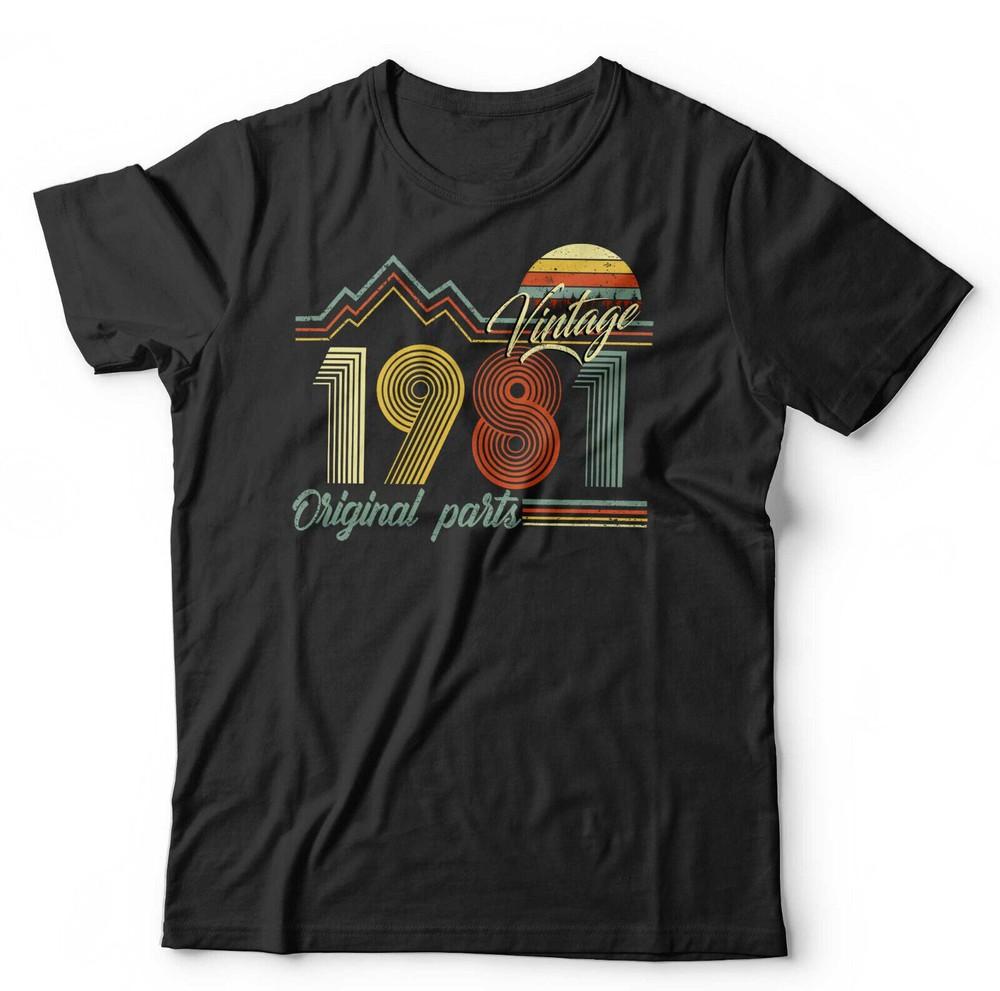 Birthday T Shirt Classic Vintage 1996 1973 Original Parts Gift Retro Unisex