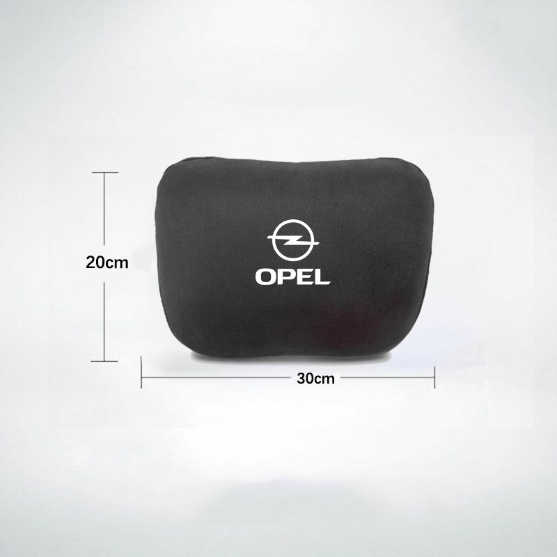 AAAYT1 High Quality Car Neck Headrest Support Seat Soft Pillow For Opel Corsa Astra Insignia Vectra Zafira Meriva Mokka Grandland Vivar