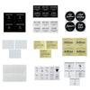 Bathroom Organization Refillable Bottles Marker Stickers Classification Tags Cosmetic Labels