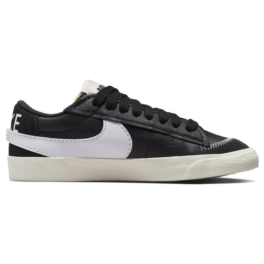 Новые женские кроссовки Nike Blazer Low 77 Jumbo Черный Парусный Белый FD9858-001