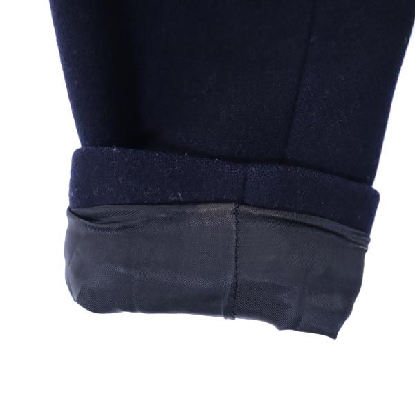 PUBLIC TOKYO Сделано в Японии Пальто Честер из смесовой кашемировой ткани 1 Темно-синий Женский Б/У