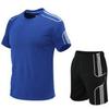 Men's Summer Quick-Dry Sports Suit - Short Sleeve, Loose Fit, Fitness & Running Wear