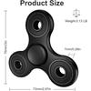 Игрушка-спиннер, металлический подшипник из нержавеющей стали, высокая скорость вращения 2-5 минут, EDC, СДВГ, стресс, беспокойство, редуктор, игрушки-фиджеты для пальцев
